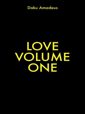 cover image of Love Volume One